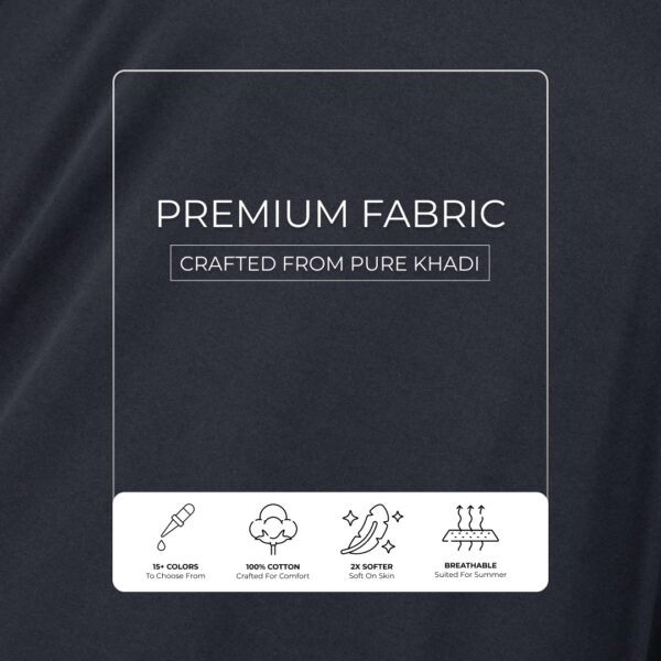 Plain Cotton T-Shirt - Image 5